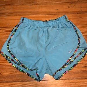 nike splatter running shorts